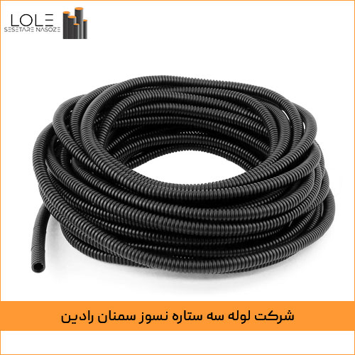 لوله خرطومی نسوز سایز 11 شرکت لوله سه ستاره نسوز